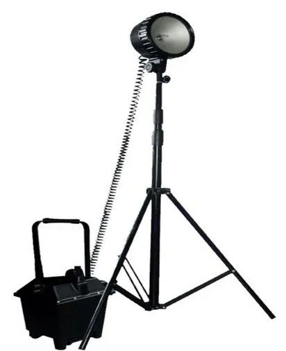 High Capacity Rechargeable Mobile LED Floodlight for Construction Site and Camping