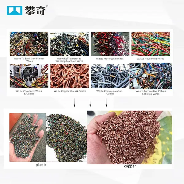 Mobile Dry Type& Automatic Copper Wire Granulator Machine With Shredder. photo-4