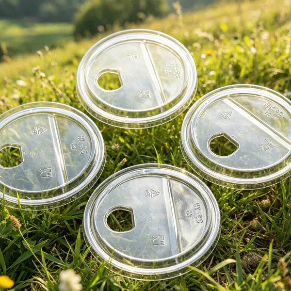 New Design Disposable Transparent PET Dome Lids for Milk Tea Cups photo-2