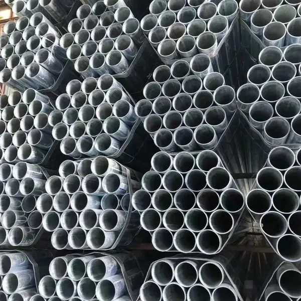 Anti-Corrosion Pre Galvanized Round Steel Fence Pipe photo-2