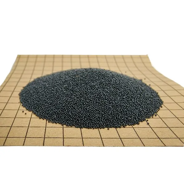 High Carbon Cast Spherical Steel Shot S110/S0.3mm With ISO 9001 & ISO 14001 Certificate photo-2