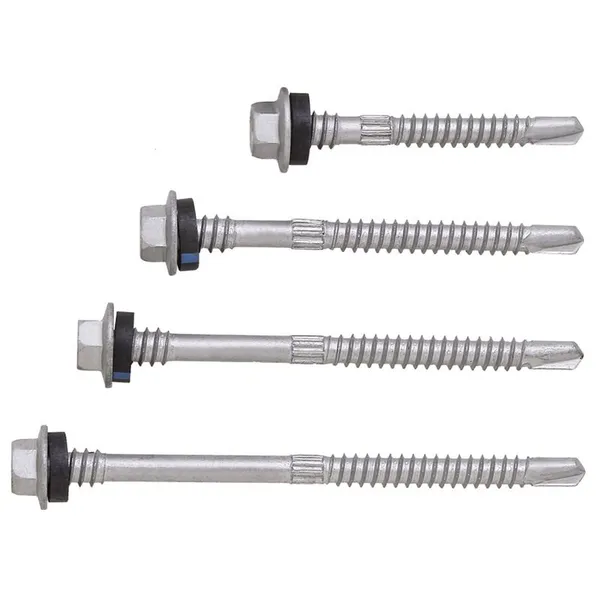 Self Drilling Screw Flat Head With EPDM Washer 304 Stainless Steel for Wall Cladding High Hardness Factory Direct Full Sizes photo-2