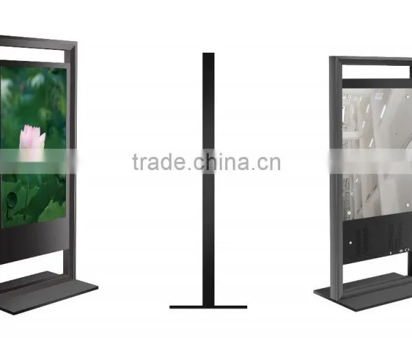 55" Floor Stand Networking Ad Player Indoor Digital Signage Advertising Screen Touch Screen Pop Display Mirror Internet Kiosk photo-2