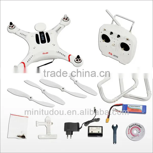 2014 GPS Professional Quadcopter CX20 AUTO-Pathfinder Parrot Drones for Aerial Photography RC Quad Copter VS DJI Phantom Quality Choice photo-3