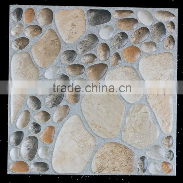300x300mm Foshan Imitate Pebbles Non Slip Ceramic Floor Terrace Garden Tile photo-4