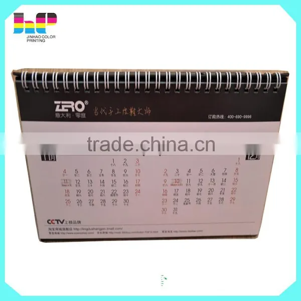 Spiral Bound Calendar Fancy Design and Best Printing of Table Calendar photo-6