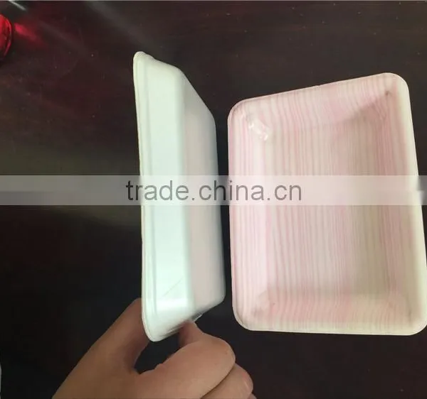 Food Grade Plastic Stackable Food Foam Tray by China Manufacturer