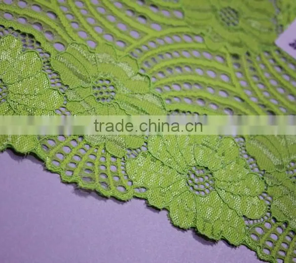Nylon Mesh Fabric Locked Lace Fabric for Wedding Dress photo-2