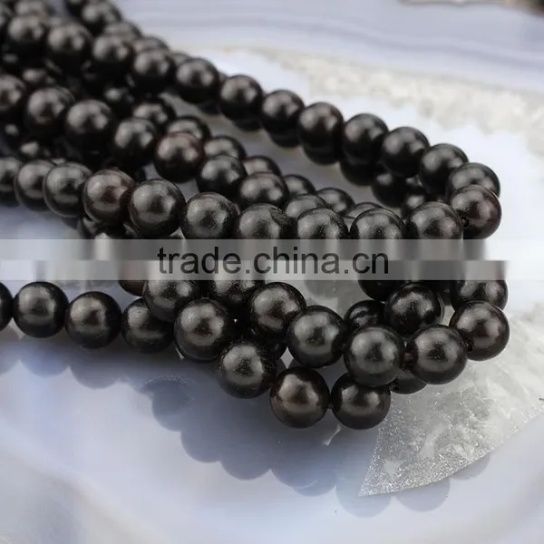 SB0705 Black Ebony Natural Wood Beads, 108 Mala Sandalwood Beads,Aromatic Buddha Mala Meditation Beads Quality Choice