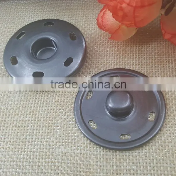 Two Parts Sew-on Metal Snap Fastener Button photo-2