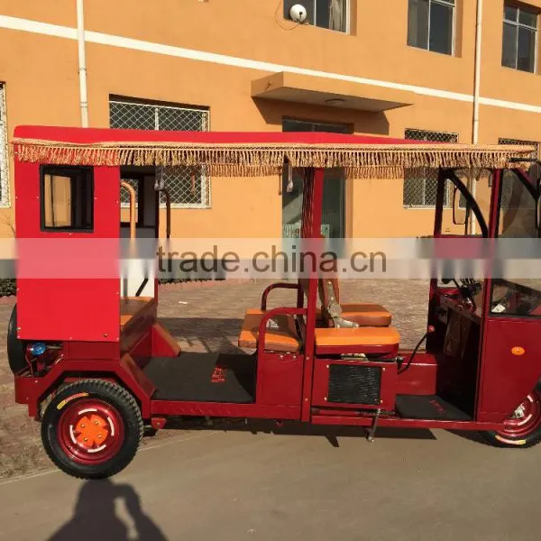 200CC Water Cooling Petrol Engine CNG Rickshaw Motorized Tuk Tuk Motorcycle Petrol Tricycle