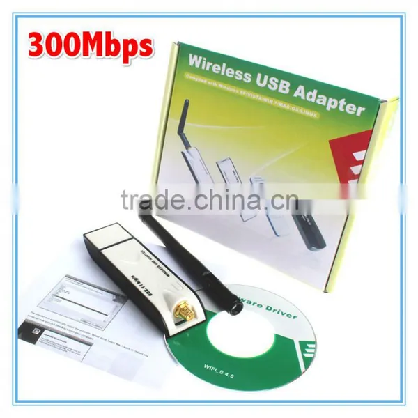 Realtek 8192/300Mbps 802.11 N Wifi USB Wireless Adapter