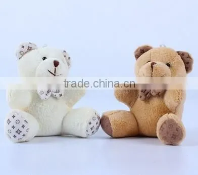 Soft Stuffed Amini Bear Custom Plush Keychain photo-5