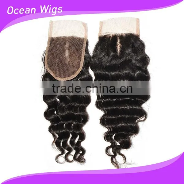 Deep Curly Free Parting Lace Closure photo-6