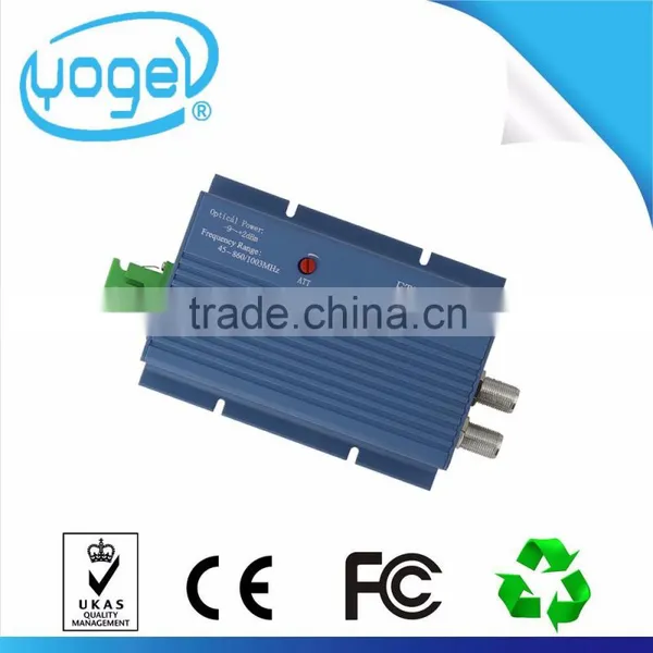 FTTH Node Receiver FTTO CATV Optical Terminal With 3 Wavelengths WDM AGC Quality Choice photo-3
