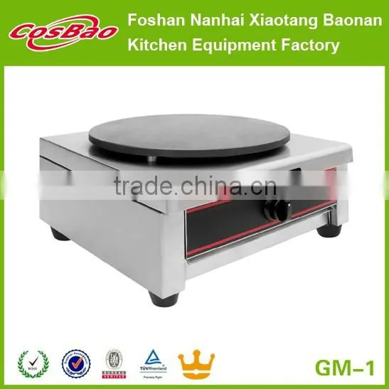 Commercial Double Heads Electric Crepe Maker Pancake Machine With CE Approval 400mm Plates photo-4