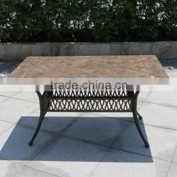 Outdoor Garden Patio Metal Marble Stone Provence Furniture photo-2