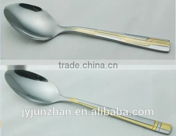Stainless Gold Plated Spoon With Competitive Price and Nice Design photo-2