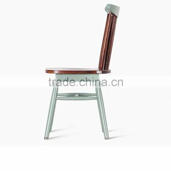 Nautral Beechwood Stacking Wood Dining Chair photo-4