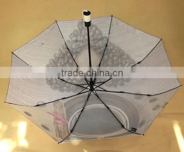 New Product China Supplier Folding Umbrella With Fancy Heart photo-4
