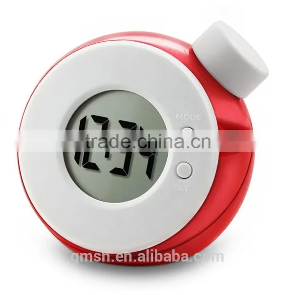 2015 New Product No Battery Fancy Digital Alarm Clock,Eco-friendly Cow Water Power Clock photo-4