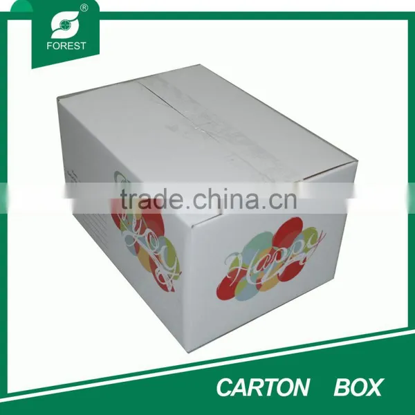 2015 WHITE CARDBOARD CORRUGATED CARTON BOX EP365665265 photo-3