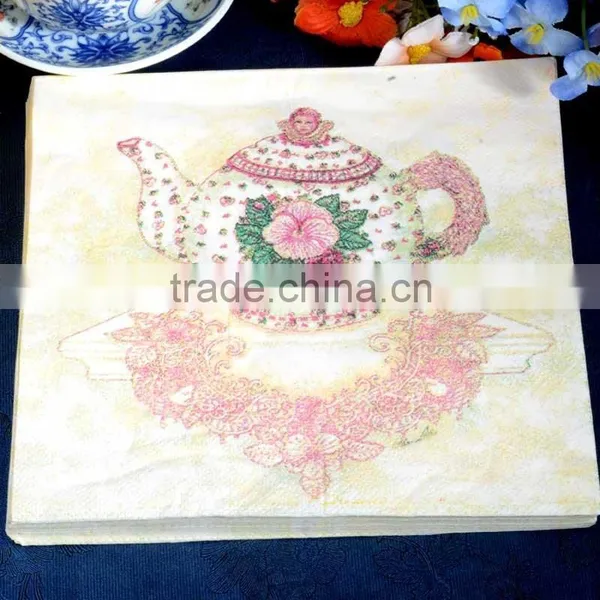 Colors Printed Paper Napkins photo-2