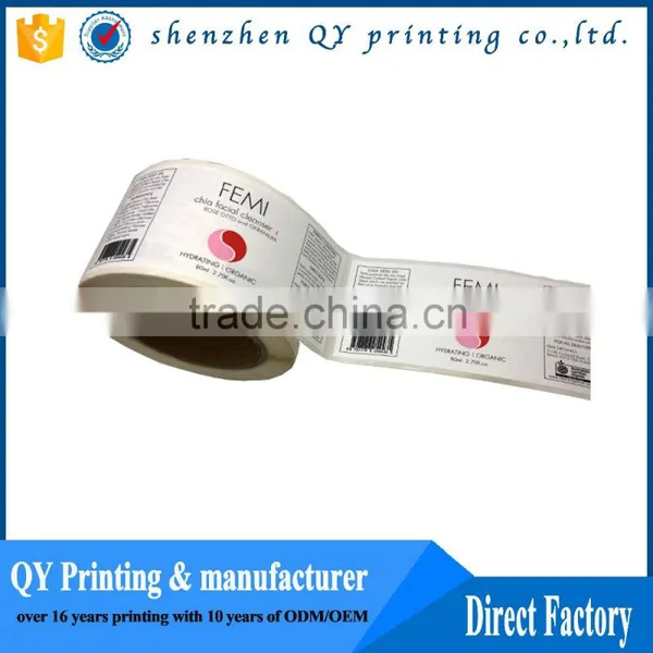 Colorful Printing Vinyl Label Sticker,customized Design Label Sticker Roll photo-4