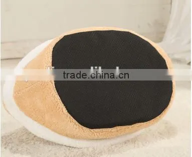 Populer Hamburger Style Shell Nest Windproof Waterproof Removable Pet Cat Bed House Thermal Hiding photo-3