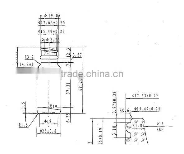 Amber Glass Bottle Pharmaceutical Amber Glass Bottle Amber Glass Bottle 250ml photo-3