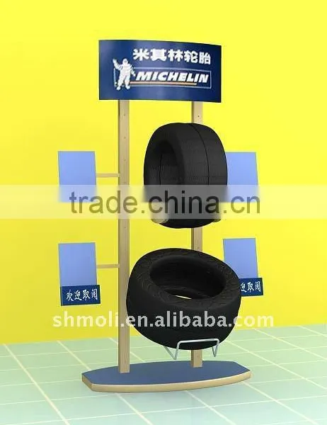 ML-09001 Racking Shelfing /newly Metal Promotional Car Tyre Display photo-5