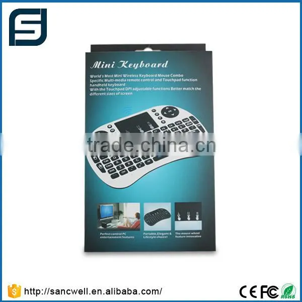 New Product 2016 Mini Keyboard Multimedia Colored Computer Keyboard Rii I8 Game Keyboard photo-6