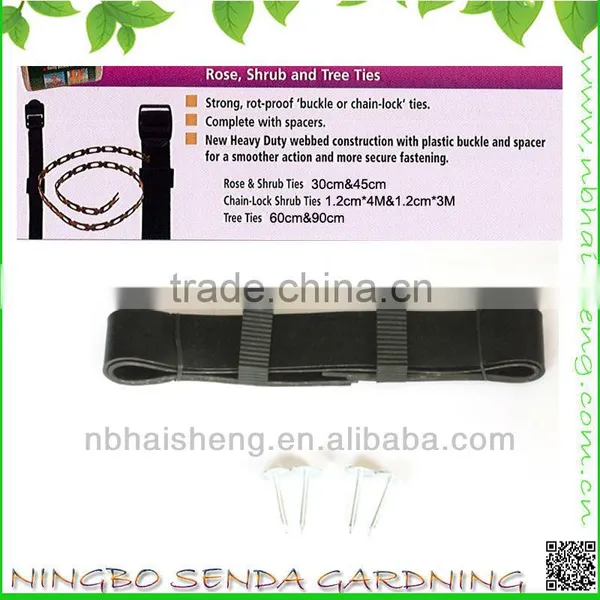 Soft PVC Buckle Tree Tie