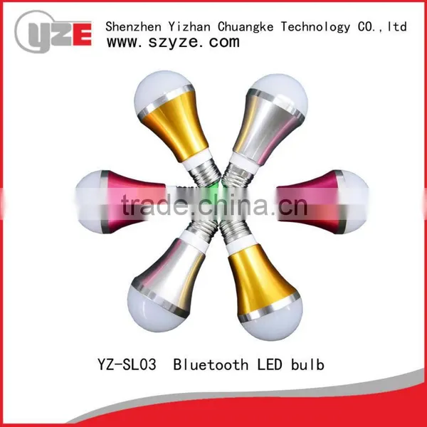 Wireless Control Bluetooth Led Light Bulb 5w Rgbw