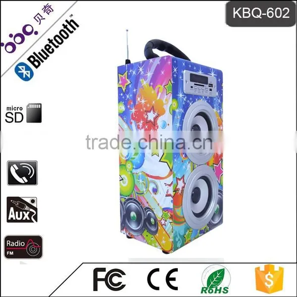 BBQ KBQ-602 10W Mini 1200mAh for Bluetooth Rechargeable Speaker