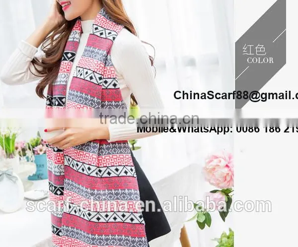Wool Ethnic Scarf Wholesale photo-3