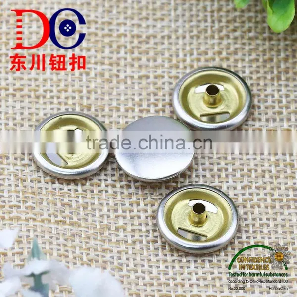 Different Metallic Colors Fastener and High Quality Ring Metallic Button for Jacket photo-2