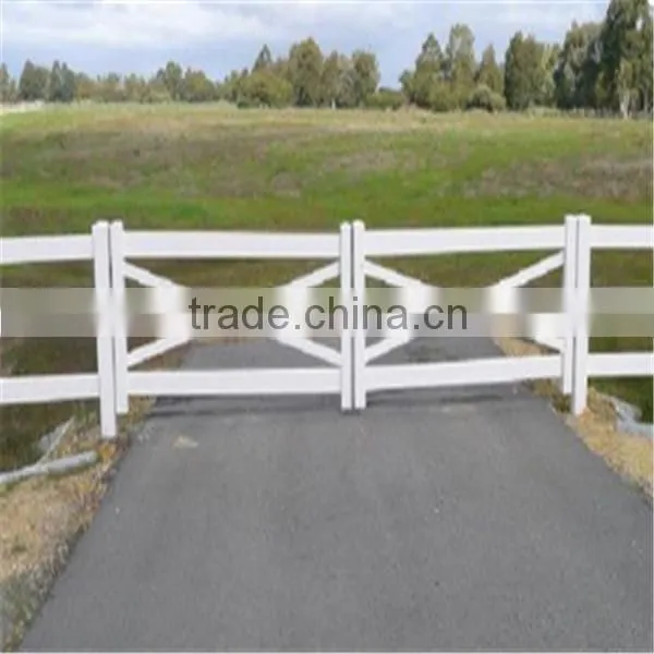 Plastic Vinyl Horse Fence PVC Fencing for Sale photo-4