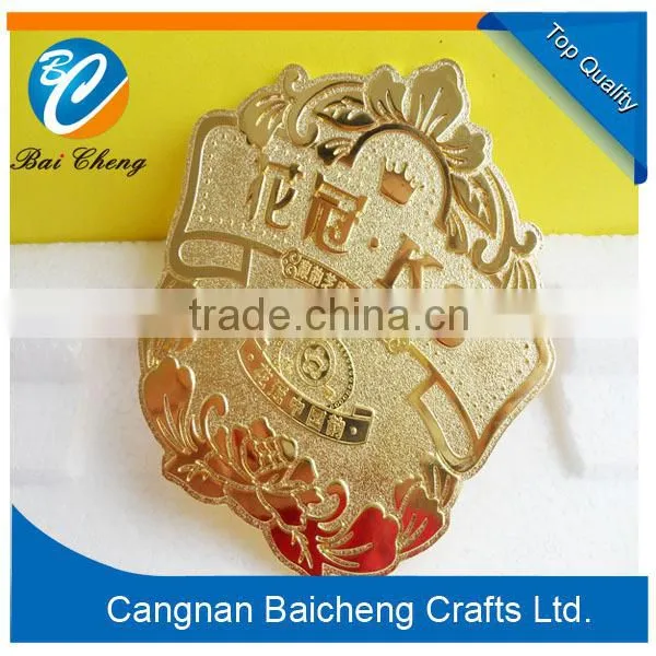 Creative Design Metal Badge/ Wine Label Producer in China photo-1