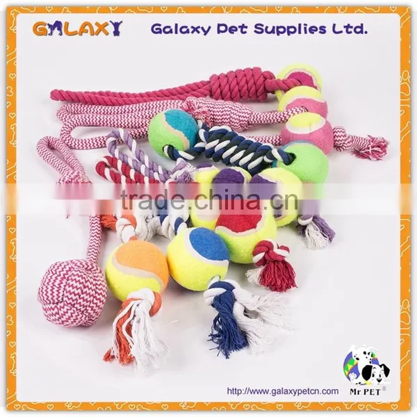 Wholesale Mixed Colors Pet Ball Dog Products Cat Toy Pet Tennis Balls Fetch Throw Chew Dog Balls Toys
