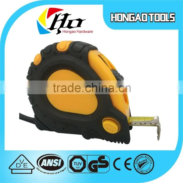 Measuring Tape ABS Plastic, 50#carbon Steel, TPR, Environmental Paints Measuring Tape for Saudi Arabia photo-4