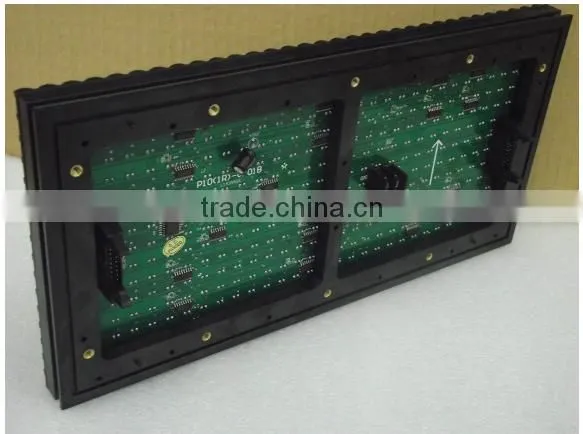 Single Color Led Display Panel/P10 Outdoor Led Modules Dip346/factory Price Water Proof Single Color Led Screen Module P10 Led m photo-2