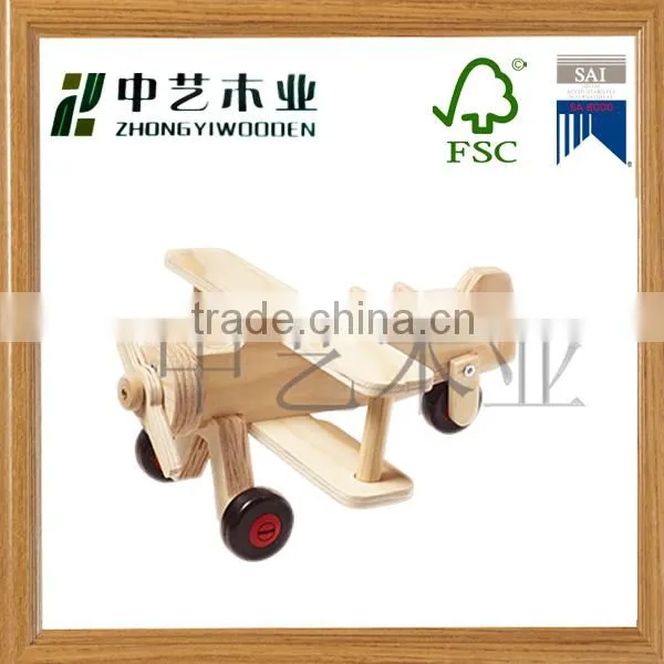 Made in China Cheap OEM Eco-friendly Handmade Educational Wooden Airplane Toys photo-5