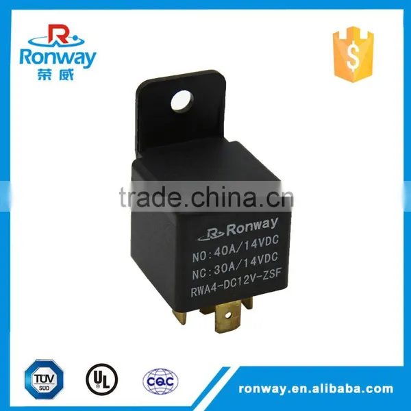 Ronway Factory Offer Original RWA4 12V 40A Types of Automotive Relay Spare photo-2