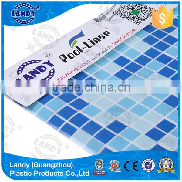 China Spa Water Proof Anti-slip Plastic Pool Liner photo-3