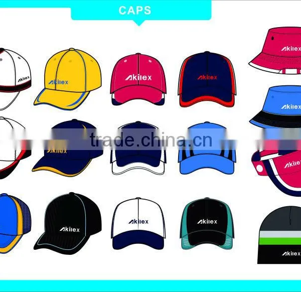 2014 Multicolor Latest Design All Kinds of Hat and Cap