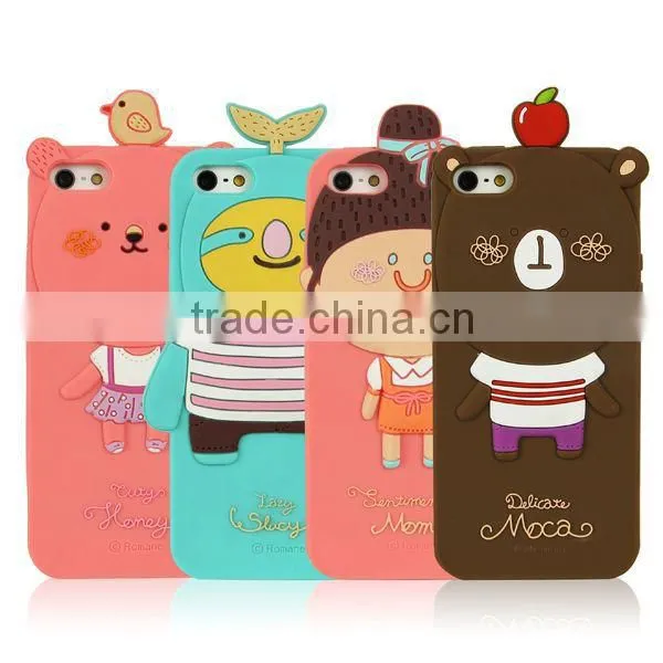 Custom Design Silicon Colorful Thick Phone Case,fashion Silicone Mobile Case photo-4