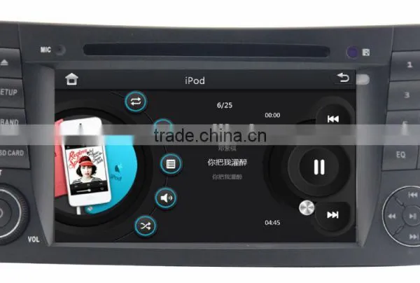 Car Dvd Player With Gps Navigation and Bluetooth for BENZ W211 With Rear View Camera GPS BT IPOD TV Radio RDS photo-4