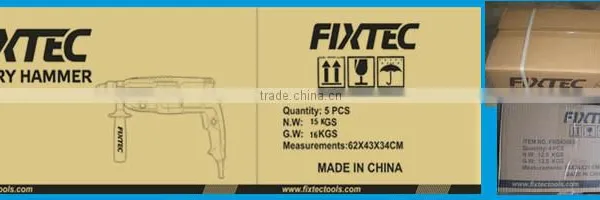 FIXTEC 800W Hammer Tool Rotary Hammer Spare Parts for Hammer Drill photo-4