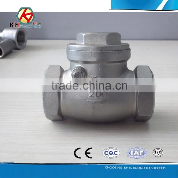 Stainless Steel Check Valve Pipe Fittings Manufactueeeered by KH Fititngs Corp. photo-2